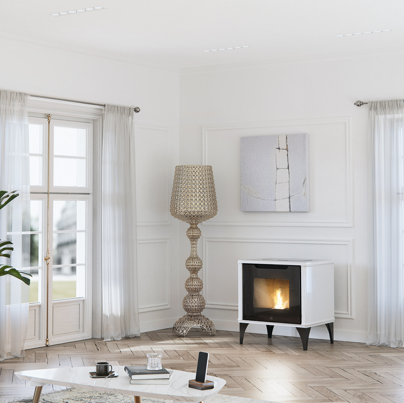 poele-granulé-pixie poele à granulés Pixie