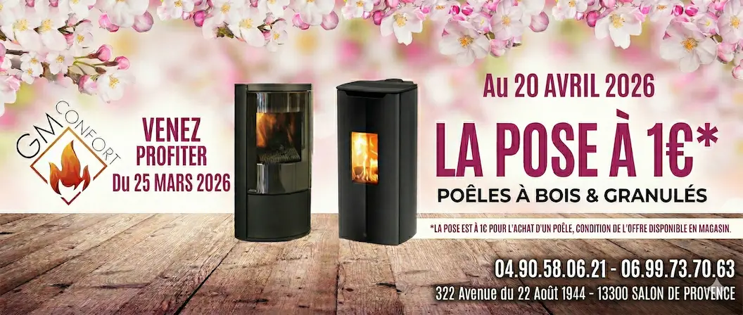 Offre de printemps, temps fort pose à 1 euros avec GM Confort