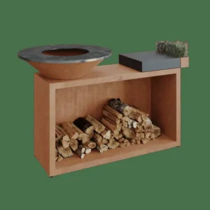 Produit Ofyr Island Corten 85 installé par GM Confort à Salon-de-Provence (Bouches-du-Rhône)