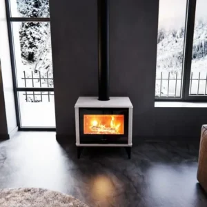 Poêle à bois Jolly Mec Jm Pixie Wood installé par GM Confort à Salon-de-Provence (Bouches-du-Rhône)