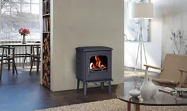 Fonte Flamme - 55 CB 2 Poêle à bois Z Fonte Flamme 55 Cb - vue 2 - GM Confort Salon-de-Provence