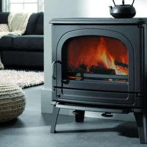 Poêle à bois Z Fonte Flamme 78 Cb installé par GM Confort à Salon-de-Provence (Bouches-du-Rhône)