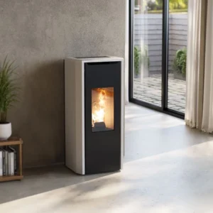 Poêle à granulés Jm Paddy 5s 24v installé par GM Confort à Salon-de-Provence (Bouches-du-Rhône)