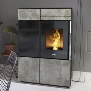 Poêle à granulés Nobis A10 C Light 2020 installé par GM Confort à Salon-de-Provence (Bouches-du-Rhône)