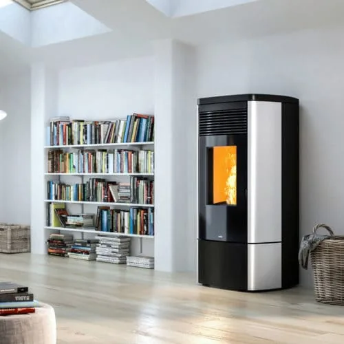 Nobis - A11 Plus Zenith 1 Poêle à granulés Nobis A11 Plus Zenith installé par GM Confort à Salon-de-Provence (Bouches-du-Rhône)