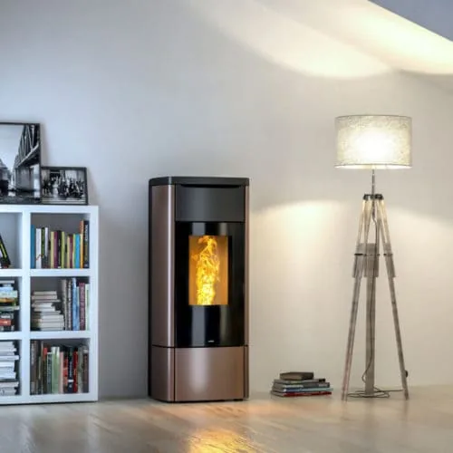 Nobis - A13 Zenith 1 Poêle à granulés Nobis A13 Zenith installé par GM Confort à Salon-de-Provence (Bouches-du-Rhône)