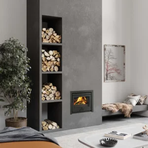 Insert à bois Dovre 2020S installé par GM Confort à Salon-de-Provence (Bouches-du-Rhône)