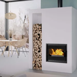 Insert à bois Dovre 2120 SC/B installé par GM Confort à Salon-de-Provence (Bouches-du-Rhône)