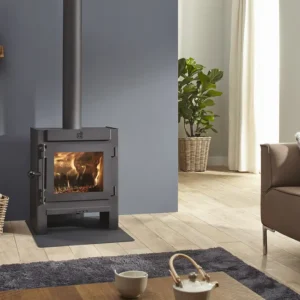Poêle à bois Dik Geurts Jannik Medium installé par GM Confort à Salon-de-Provence (Bouches-du-Rhône)
