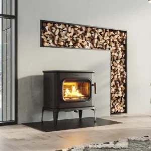 Poêle à bois Dovre Saga 301 installé par GM Confort à Salon-de-Provence (Bouches-du-Rhône)