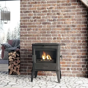 Poêle à bois Dovre Tai 45 installé par GM Confort à Salon-de-Provence (Bouches-du-Rhône)
