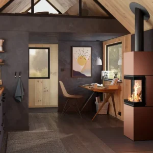 Poêle à bois Spartherm TRICO S installé par GM Confort à Salon-de-Provence (Bouches-du-Rhône)